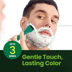 Herb Speedy natural herbal extracts highlight nourishing facial hair care.