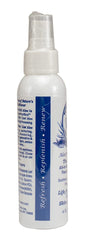 HERBAL ANSWERS Aloe Force bottle being applied to the face for gentle hydration.