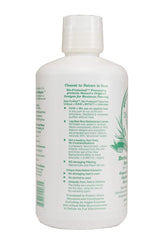 HERBAL ANSWERS Aloe Force glass with drops illustrates adjustable daily dosing.
