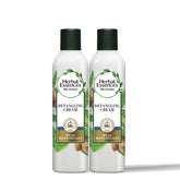 Herbal Essences detangling cream bottle with argan oil and aloe for silky detangling