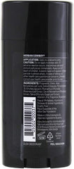 Close-up of Herban Cowboy DUSK label on a deodorant stick.
