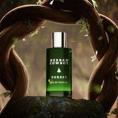 Herban Cowboy trio display featuring citronnelle scent for fresh daytime fragrance.