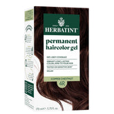 Herbatint 4R Copper Chestnut color swirl showing rich, long-lasting gray coverage.