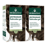 Herbatint 5N Light Chestnut color result provides natural gray coverage.