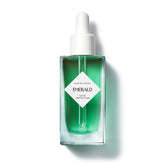HERBIVORE Emerald Facial Oil bottle highlights deep hydration for stressed skin