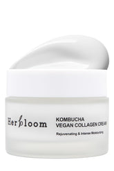 Herbloom Vegan Kombucha Cream jar with rich texture for daily hydration
