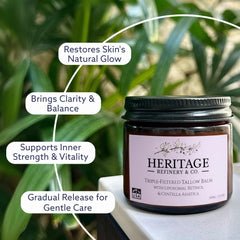 Heritage Refinery & Co. unisex moisturizer usage, suitable for daily care.