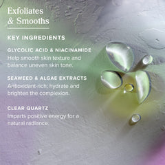Aura Glow cleanser foam dispense shot demonstrates easy lather during morning routines.