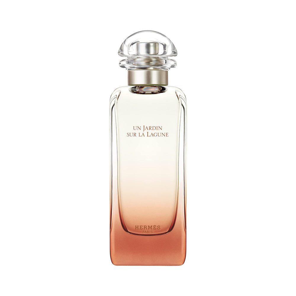 Hermès Un Jardin Sur La Lagune bottle closeup for everyday elegance.