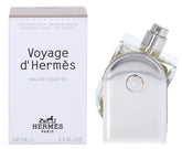 Hermès Voyage d'Hermès bottle front view showcasing unisex design.