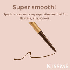 Heroine Make twist-up design for quick, clean application