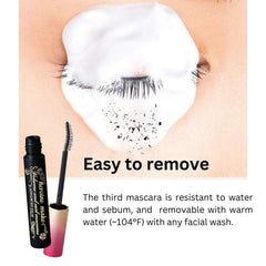 Heroine Make Tubing Mascara application steps for easy, precise mascara.