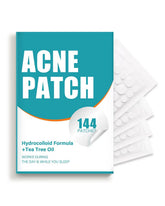 HeroLabs pimple patch with tea tree oil in pack, discreet acne care for sensitive skin.