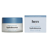hers Hydrobounce instant moisturizer bottle shown for daily hydration