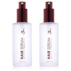 HerStyler Argan Oil Serum bottle pour for precise application and shine.