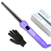 HerStyler Baby Curls mini curling iron box packaging for travel-ready styling on the go