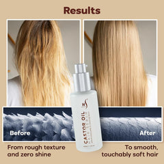 HerStyler Hair Shine Boost enhances natural radiance and softness