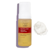 Hey Honey Don't Miss A Spot cleansing foam bottle front shows gentle daily cleanse
