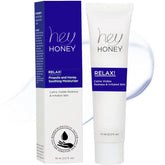 Hey Honey Relax bottle front showing instant redness relief for sensitive skin