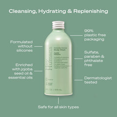 HEY HUMANS Apple Matcha foam closeup highlights light lather for everyday wash