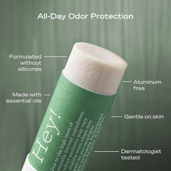 Hey Humans deodorant packaging made from recycled paper with eco-friendly emphasis