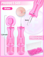 HFWTWPY lancets are disposable needle tools for clean, hygienic skincare sessions.