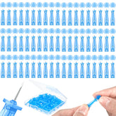 HFYHWT 200pcs sterile acne needle kit closeup shows professional-grade tools for blemish removal