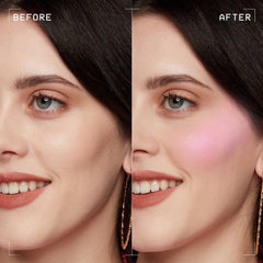 HHLTOH Lavender Purple blush application with smooth blending