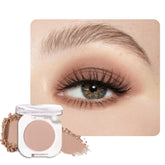 HHLTOH light brown matte eyeshadow for an easy, natural look.