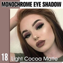 HHLTOH neutral powder eyeshadow swatch on skin for color payoff