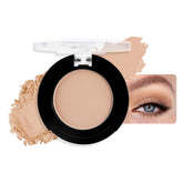 HHLTOH single matte eyeshadow in nude brown for natural, everyday looks.