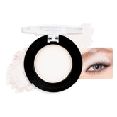 HHLTOH Single Matte Eyeshadow Palette ivory white base for natural day looks.