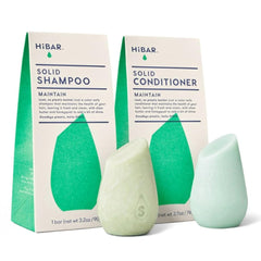 HiBAR Maintain shampoo bar close-up, long-lasting solid formula for frequent cleansing.