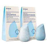 HiBAR Moisturize shampoo bar close-up highlighting fragrance-free formula for sensitive scalps
