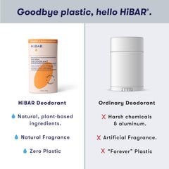 HiBAR Pink Iris & Neroli texture close-up shows creamy glide.