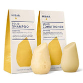 HiBAR Soothe shampoo bar close-up with willow bark extract for scalp support.