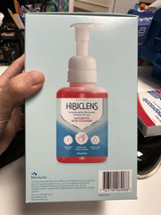 Hibiclens foaming lather in action for effective cleansing