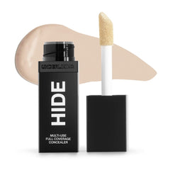 Hide Liquid Concealer bottle with dispenser enables mess-free, precise application.