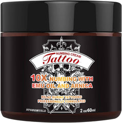 Hiekers 8 Hours Tattoo Numbing Cream bottle shown for extended session comfort
