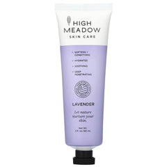 High Meadow Lanolin Skin Cream jar with lavender for rich hydration