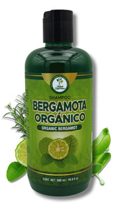 HIGH SUPREME bergamot shampoo bottle shows refreshing scent and gentle cleanse.