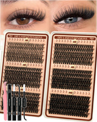 Higu clace Lash Clusters Kit main image for easy at home lash DIY projects.
