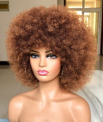 HIHOO 70s Afro style, 10-inch length for bold retro volume.