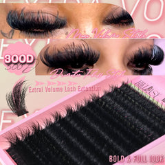 HK HIKLASY mixed 14-22mm lengths customize your lash line