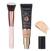 Hilareco Phoera CC+ Cream full-coverage bottle shows even skin tone