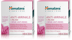 Himalaya Anti-Wrinkle Cream pack of two offers convenient daily hydration.