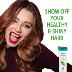 Close-up of chickpea protein in Himalaya shampoo indicating nourishment