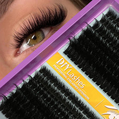 Himirell segmented lashes kit with included adhesive and remover