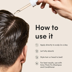 hims Hair Regrowth Treatment non-greasy feel in hair care routine