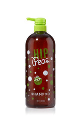 Hip Peas Natural Hair Shampoo bottle front view, gentle for daily washing.